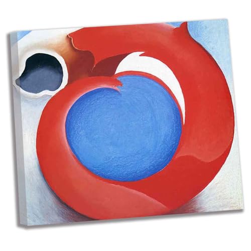 Art mural encadré Corne de chèvre 55x66cm pour habiller un mur vide sans effort d'installation