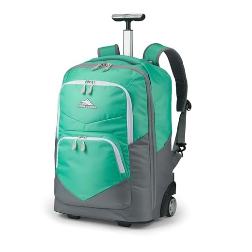 High Sierra Rolling, Aquamarine, 21.60 x 10 x 15.60 inches