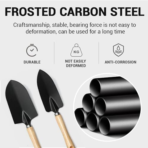 Gardening Hand Tool Gift Set, 14PCS Gardening Tools with Storage Tote Bag Heavy Duty Garden Tool Sets Garden Tools Bag for Women & Men Easy Storage - Image 5