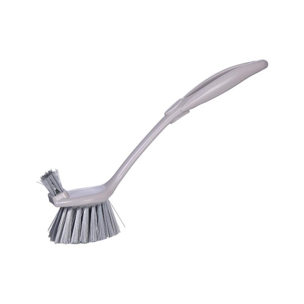 Brosse vaisselle longue poignée pour éliminer la graisse incrustée des plaques