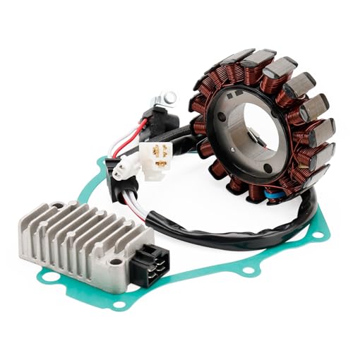 Areyourshop Bobina de estator + retificador regulador + junta para Yamaha WR125 WR125R/WR125X 2009-2