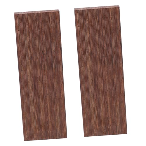 SOLUSTRE 2pcs Wooden Kitchen Knife Handle Replacement Grip Comfortable Grip for Cutter Making Vegetable Cutting Tool