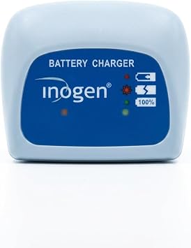 OxyGo Fit External Battery Charger for Inogen G4, Rove 4, OxyGo Fit & Fit+ | External Battery Charging Machine for Travel | 3 in x 2.75in x 1 in, 0.86 lbs