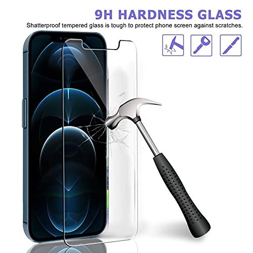 Ferilinso 2 Pack Screen Protector For Iphone 12 Pro Max With 2 Pack Tempered Glass Camera Lens Protector Phone Case Friendly Ultra Accessories Protector De Pantalla For Apple Iphone 12 Pro Max #TOP4