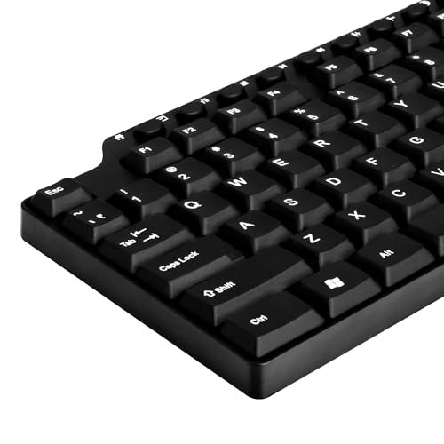 Zebronics ZEB-KM2100 Multimedia USB Keyboard Comes with 114 Keys Including 12 Dedicated Multimedia Keys & with Rupee Key (Image - 3)