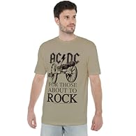 ACDC UNISEX T-SHIRT FOR MEN & WOMEN: Crafted from premium ringspun cotton, our T-shirts are the epitome of timeless style; embrace your individuality with a look as distinct as you are; created for everyday wear VERSATILE FIT: Whether you're an icon,...