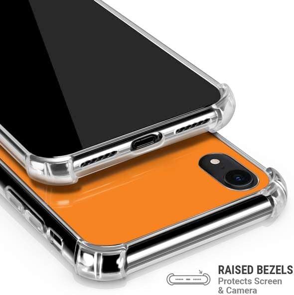Skinit Clear Phone Case Compatible with iPhone XR - Officially Licensed University of Tennessee-Knoxville T Logo on Orange Design