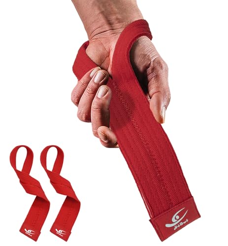 HiRui Correas de muñeca de algodón para levantamiento de pesas, levantamiento de pesas, culturismo, entrenamiento de fuerza, muñequeras para un mejor agarre y estabilidad, suaves y duraderas, 13