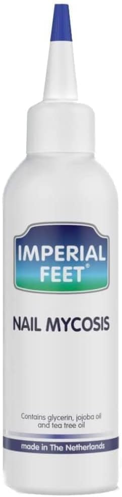 Imperial Feet Kalk Nagel Mycose Oplossing, Natuurlijke Behandeling Tegen Fungus-Mycotische kalknagelverzorging Druppels Met Glycerine, Jojoba & Tea Tree Olie, Zonder Water, Nederlands Product – 75ml Imperial Feet Kalk Nagel Mycose Oplossing, Natuurlijke Behandeling Tegen Fungus-Mycotische kalknagelverzorging Druppels Met Glycerine, Jojoba & Tea Tree Olie, Zonder Water, Nederlands Product – 75ml