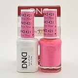 DND *Duo Gel* (Gel & Matching Polish) Spring Set 421 Rose Petal Pink