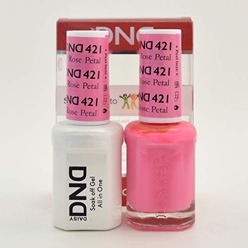 DNDDuo Gel (Gel & Matching Polish) Spring Set 421 Rose Petal Pink