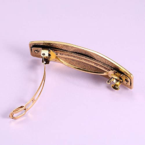 Barrettes à cheveux qui ne glissent pas grand format en métal