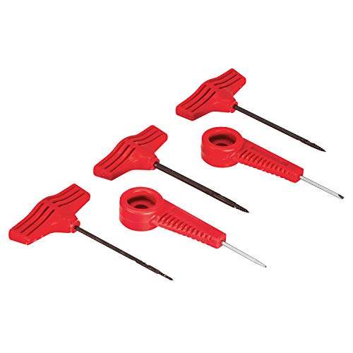 Image of 5 Piece Twist Gimlet, Bradawl and Screw Awl Set Pilot Hole Wood Boring Tools