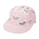 Cenlang Baby Kappe Junge Mädchen Sonnenhut Hiphop Baseballmütze Kinder Baseball Cap Snapback Hut UV Schutz Baseballkappe Niedlich Schirmmütze 2-8 Jahre