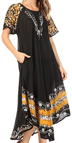 Robe de plage caftan Sakkas Sara ample contre la chaleur