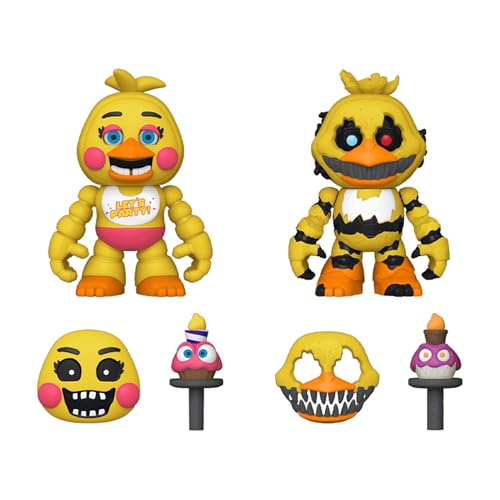Funko Five Nights At Freddy's (FNAF) Snap: Nightmare Chica the Chicken & Toy Chica the Chi