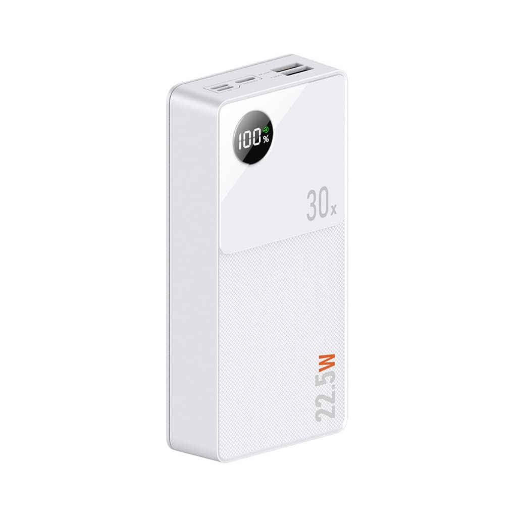 Batería externa portátil XCC de 30000mAh para teletrabajo y viajes de larga distancia