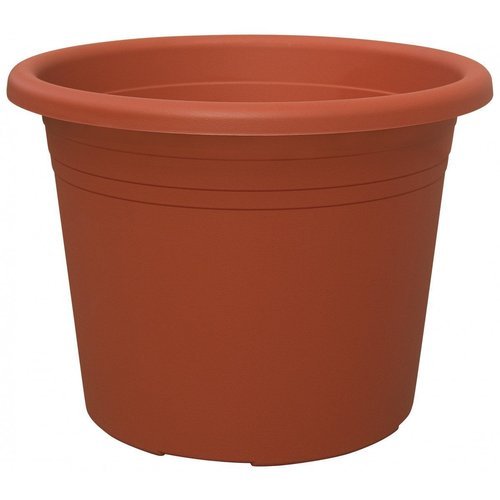 Blooming Weather Natural Cylindro Plant Pot 20Cm - Terracotta - Pack Of 5