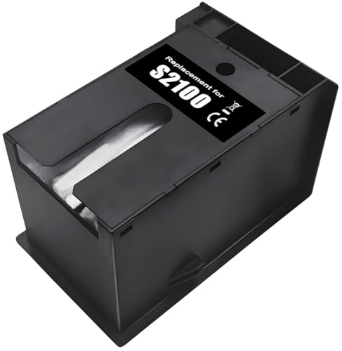 Image of S2100 / SC13MB Ink Maintenance Tank Box with Chip for SC-F530 / F531 / T3130 / T5130 /SC-T3150 / 3150N / T5150 / T5150N / Surecolor SC-F570 T3170 Printers (S2100 C13S210057 SC13MB Maintenance Box)