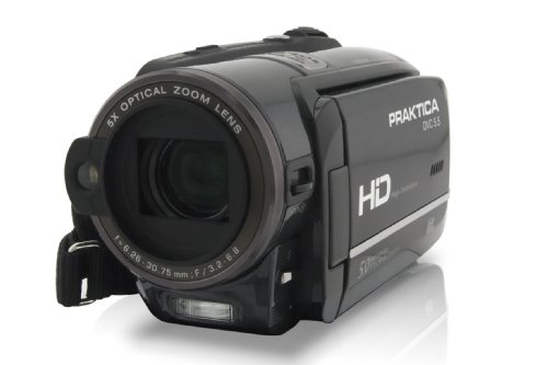 Praktica DVC 5.5 HDMI Full-HD 1080p Camcorder (SD/SDHC-Card, 5-Fach optischer Zoom, 7,6 cm (3 Zoll) Display, Foto Funktion mit 5 Megapixel) inkl. Tasche - Image 3