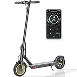 Qlaway 8.5" Electric Scooter for Adults 350W Motor Top Speed 30 KM, Trotinette Electrique Up to 35 KM Range, Bearing 265 LBS-Gray