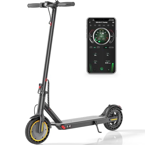 Qlaway 8.5" E Scooter for Adults Aluminum Alloy Frame 20