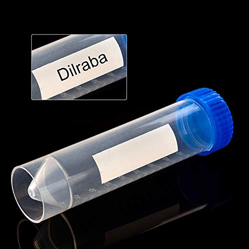 Abuff ABUS-TUBE-50PCS-BLU-190717 50 Pcs 50Ml Plastic Centrifuge Tubes With Blue Screw Cap Conical Bottom, Abuff Plastic Test Tube thumb #3