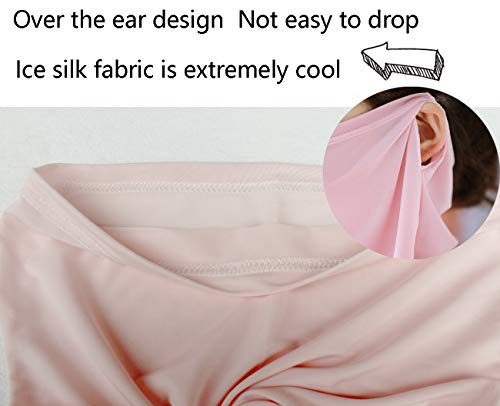 image for MOCHOEL Sun Mask Face Scarf Shields Neck Gaiter Summer Hiking Sun Dust