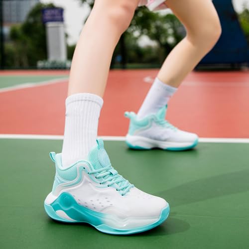 Image of Beita Basketball Shoes for Women Fashion Sneakers Sport Shoes Anti Slip Breathable Tennis Shoes Volleyball Shoes Pickleball Shoes Running Shoes Rubber Sole Indoor Outdoor Court Light Weight Wide