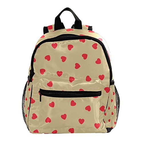 Sac à dos pour garçons et filles de 30,5 cm, cartable enfant mignon cœur