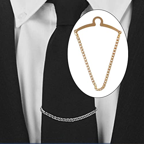 Colaxi Moda Masculina Corrente de Gravata Banhada a Ouro Acessórios de Camisa de Presente Clássico