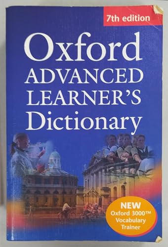 Oxford Advanced Learner'S Dictionary, Seventh Edition: Paperback With Oxford 3000™ Vocabulary Trainer And Compass Cd-Rom: 7Th Edition