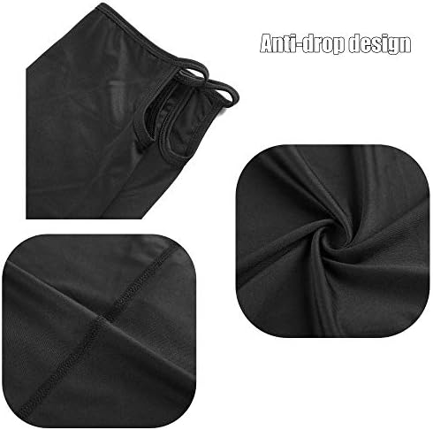 Sakiida Soft Neck Gaiter | Neck Warmer Thin Bandana Face Covering Washable with Earloops| Snoods for Men Women