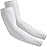EGOFLEX Arm Sleeves for Men and Women Compression UV Sun Protection Tattoo Cover Up Baseball Basketball Football Golf Running (White)