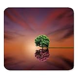 Paket enthalten: 1 * Mauspad. Kundenspezifisches Gummi-Mauspad Gaming-Mauspad, Vintage Abtract Tree of Life-Kunstgemälde, Gaming-rutschfestes Gummi-großes Mauspad-Matte