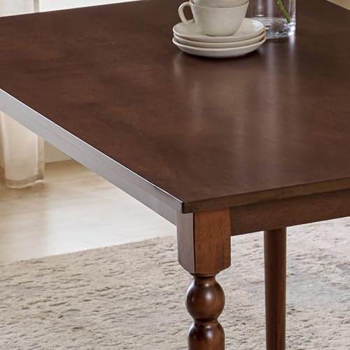 Image of Home Centre | Helios Franklin | Fabric | 4 Seater Dining Table Sets | Walnut | 1 Table with 4 Chairs | 1 Year Warranty