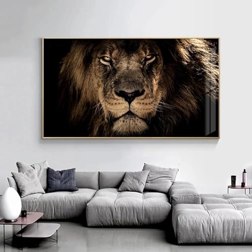Peinture animaux afrique pour habiller un mur vide sans encombrer l'espace