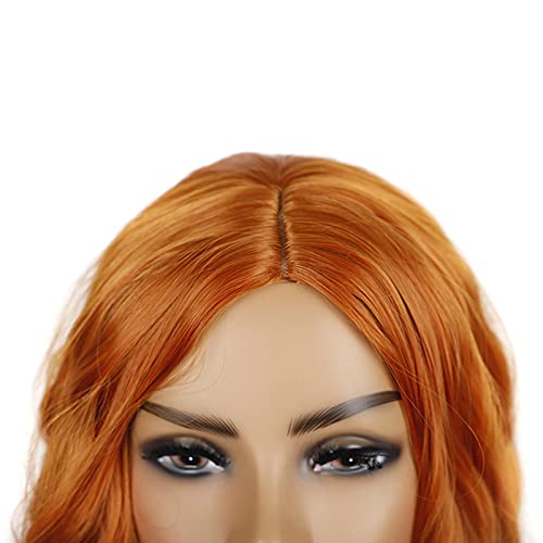 Perruque longue bouclée anime à coiffure couleur volumineuse - 4