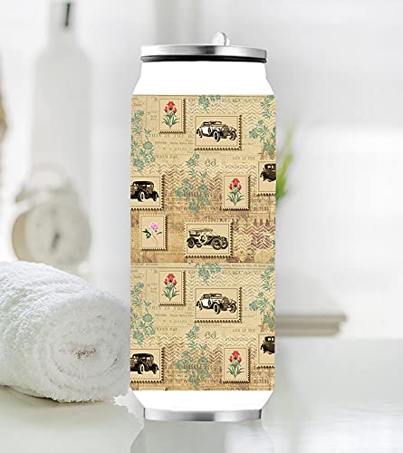 Vintage Car Theme BB18 S S Cola Can 500ml-image-11