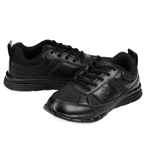 Image of DOCTOR EXTRA SOFT Lightweight EVA Unisex-Child /Kids /Adults Black & White School Uniform Shoe with Memory Foam Cushion & Laces| Sports,Formal,Casual,Running|Comfortable | Durable & Anti-Skid D-3006