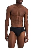 Bonds Men's Underwear Damn Dry Brief, Black (1 Pack), Medium