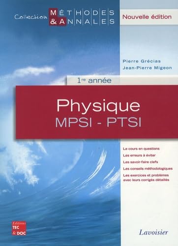 Physique MPSI-PTSI 1re année