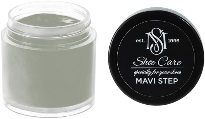 Suede & Nubuck Spray - NCS S 4005-G50Y Moss Grey Dark - Color Renovator & Protection for Suede, Nubuck, Velour by MAVI STEP - 3.40 fl oz / 100 ml