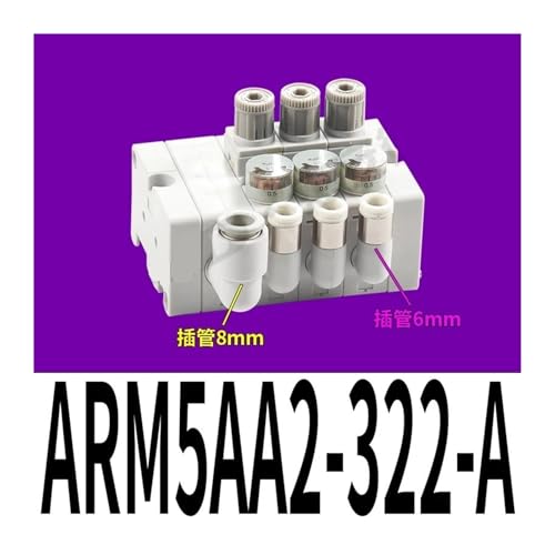 Micro vanne de régulation pneumatique stable pour pression ARM5AA2 - 3