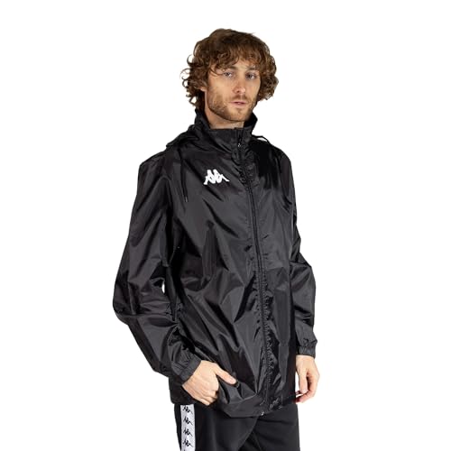 Kappa Wister Chaqueta Hombre, Black, XL - imagen 2