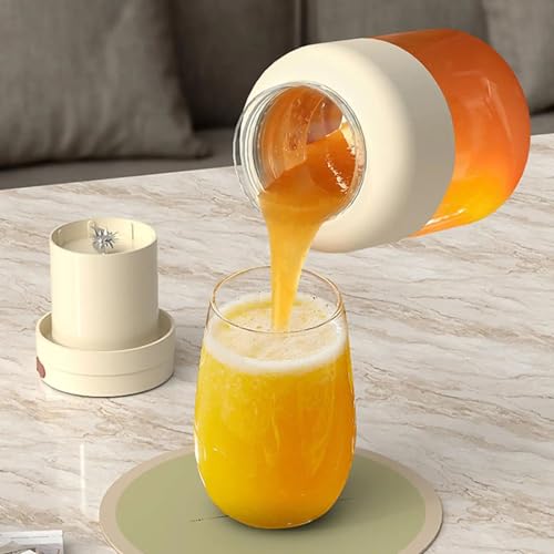 Machine de mélange électrique portable 800ml rechargeable pour smoothie et jus