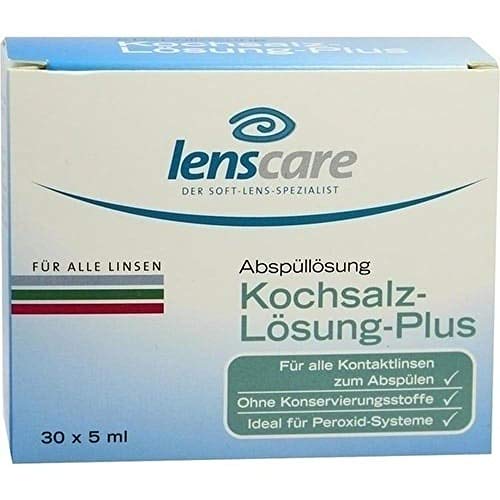Preisvergleich Produktbild LENSCARE Kochsalzlösung Plus 30X5 ml