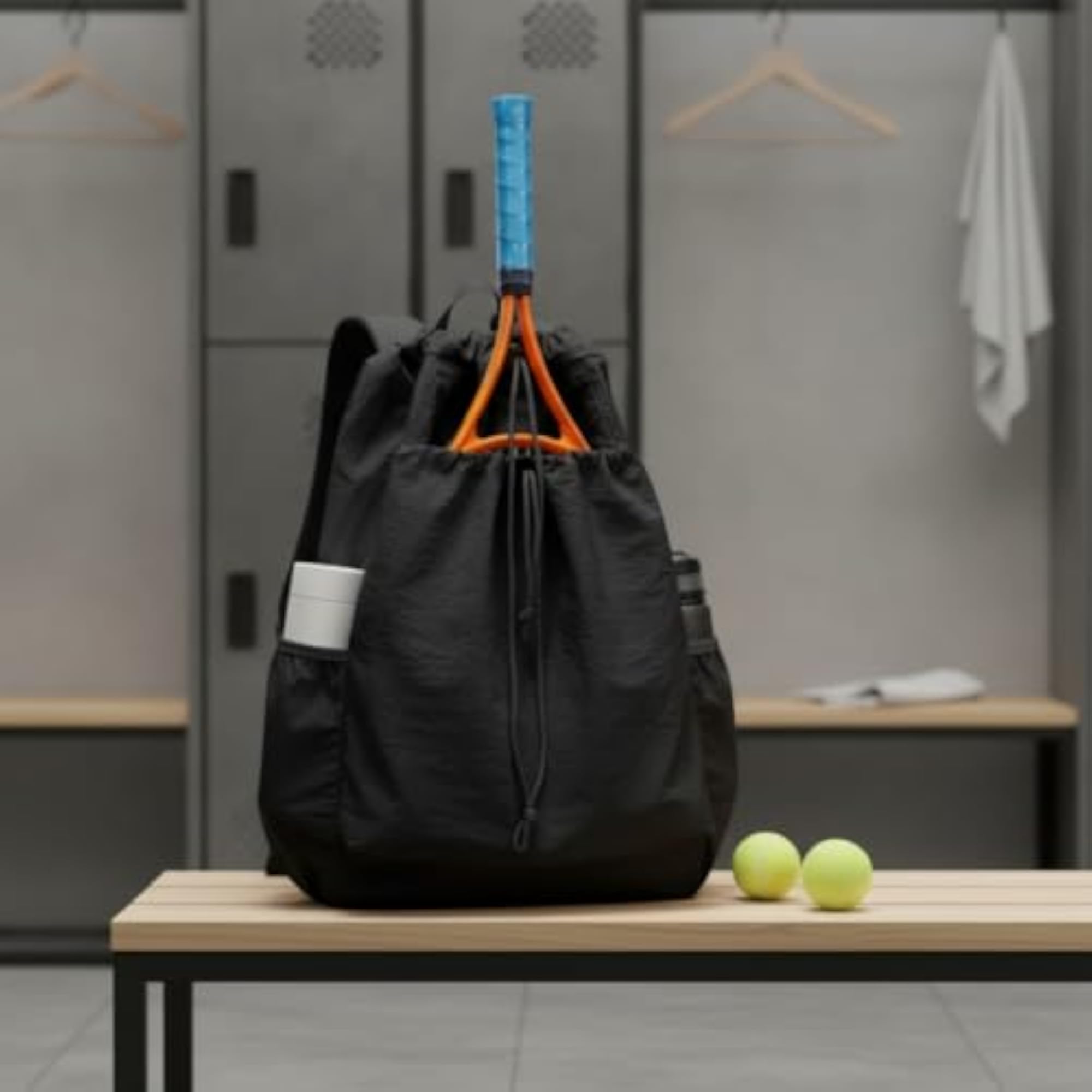 Waterproof Tennis Backpack with Racket Compartment Lightweight