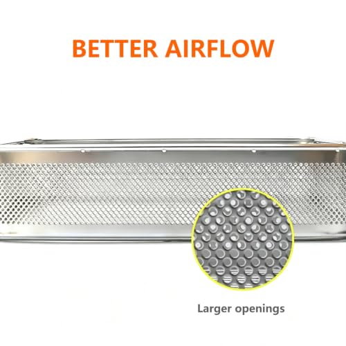 Cesta de desinfección de acero inoxidable de 34x25cm para instrumental quirúrgico y odontológico 3