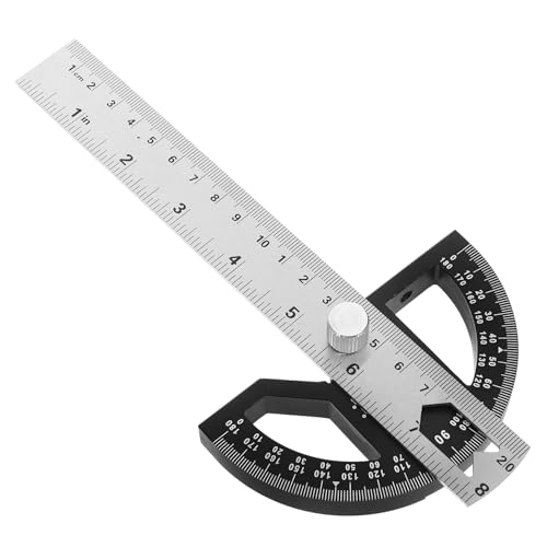 Mikikit Ergonomic Circular Saw Guide Angle Finder Multi-Functional Woodworking Ruler Precision Measurement Tool